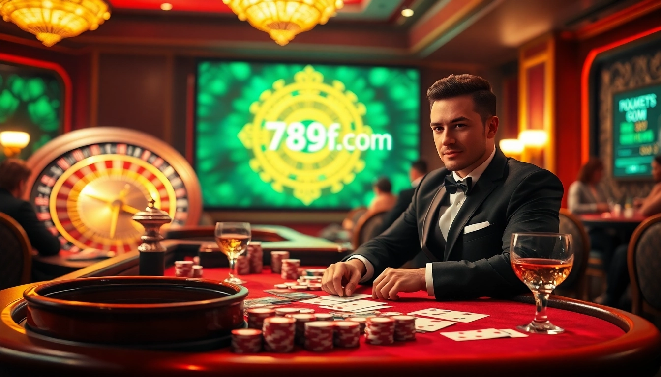 Experience the thrill of high-stakes poker at 789f.com with vibrant casino tables and exciting gameplay.